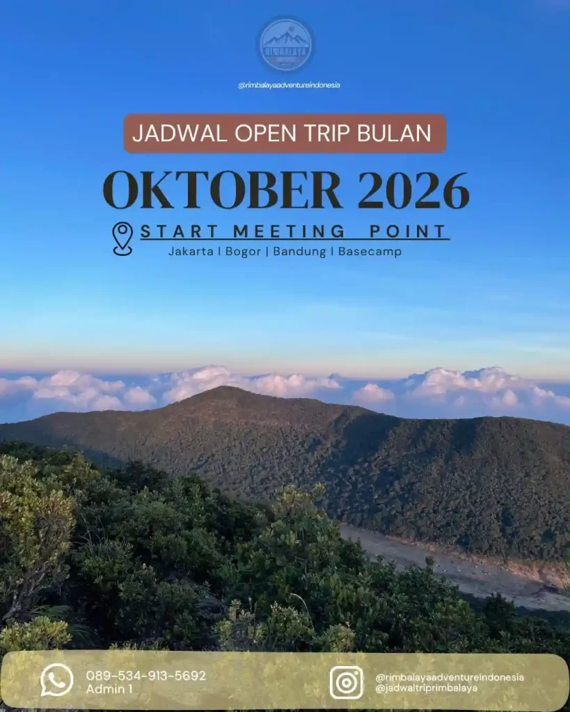 Open Trip Oktober 2026
